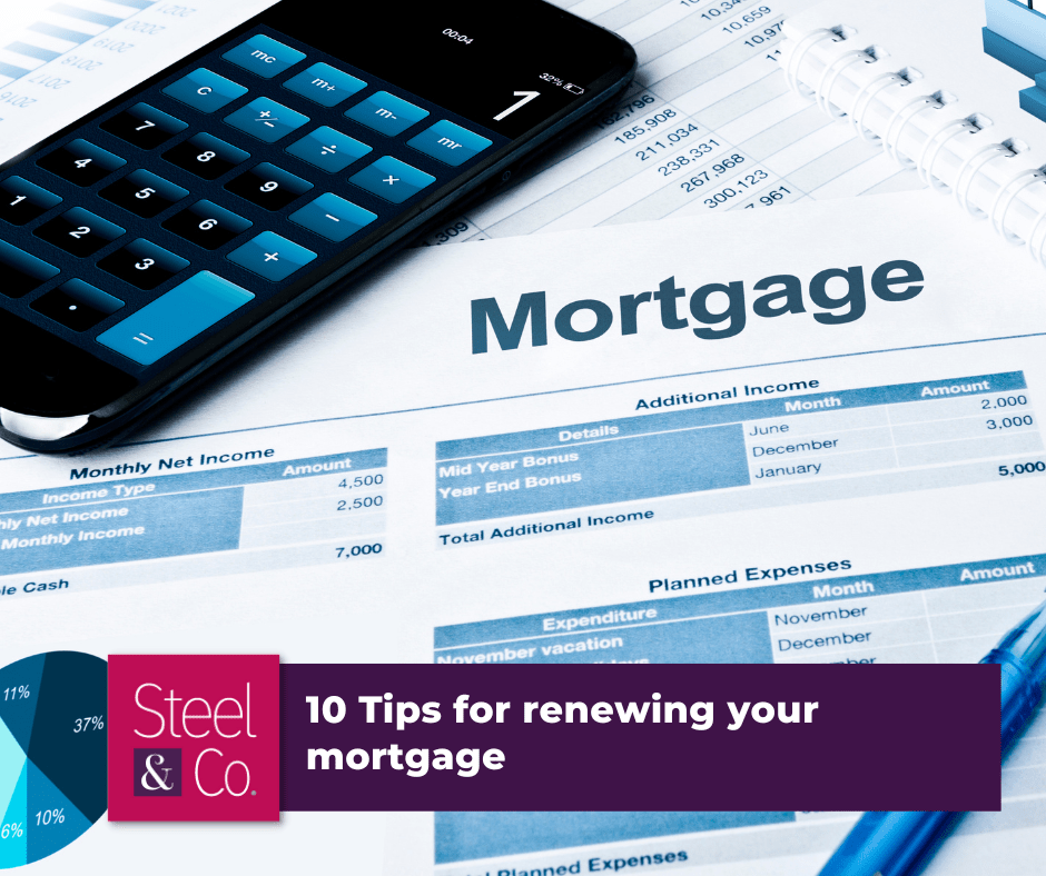 Remortgaging : 10 Tips when renewing your mortgage