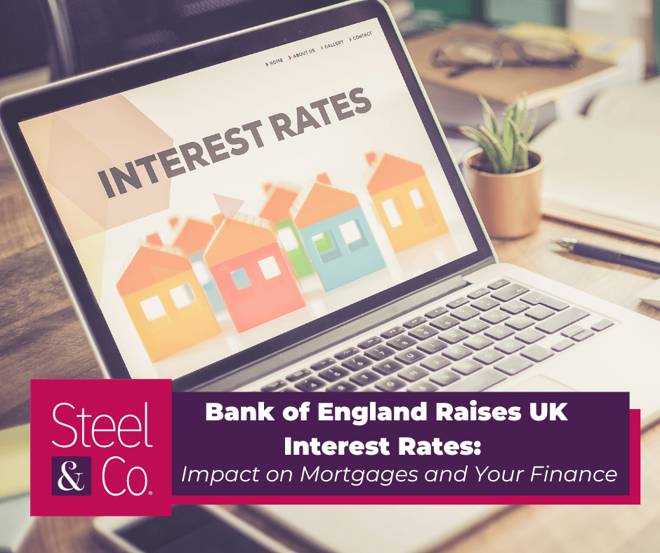 Bank of England Raises UK Interest Rates: Impact on Mortgages and Your Finances